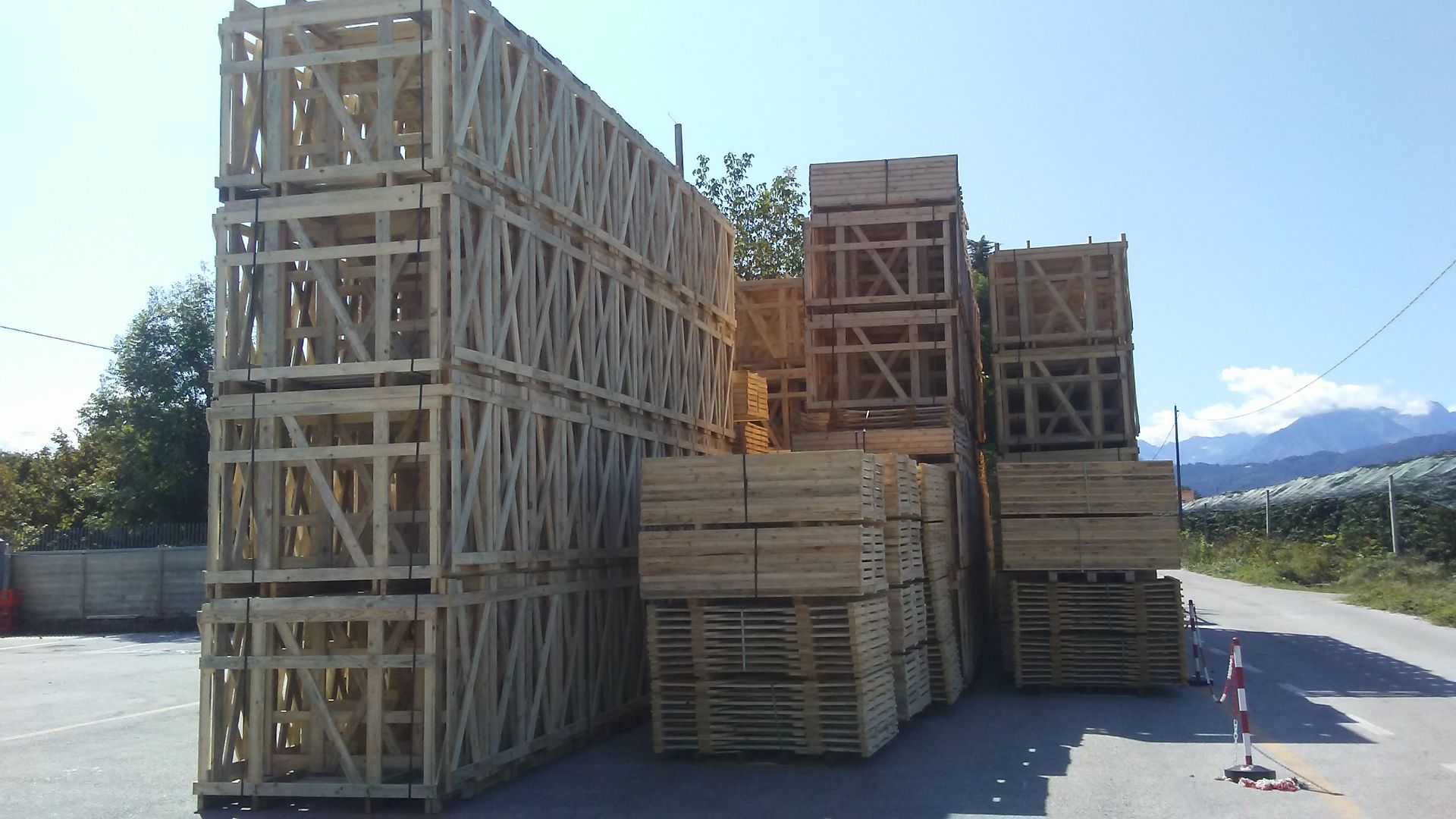 Casse, gabbie e imballaggi industriali in legno a Cervasca e Cuneo